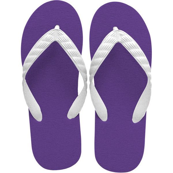 Beach sandal - Purple sole