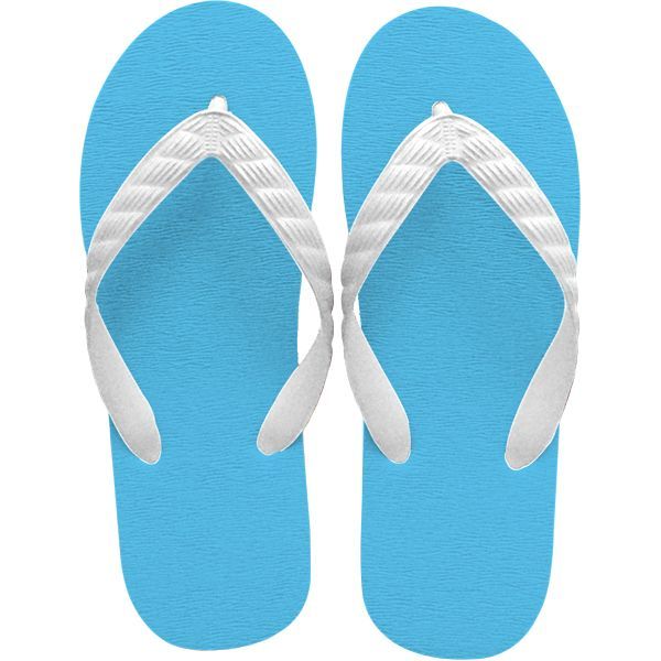 Beach sandal - Aqua blue sole